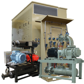 Hibon process gas positive displacement blowers gases mixture package atex
