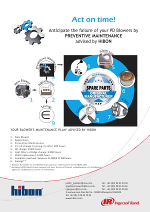 Maintenance plan for your blowers