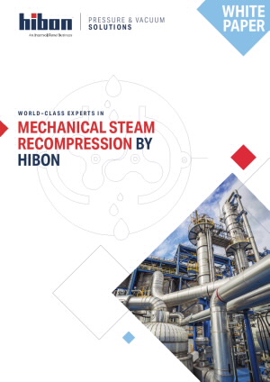 White paper explaining Mechanical Steam Compression