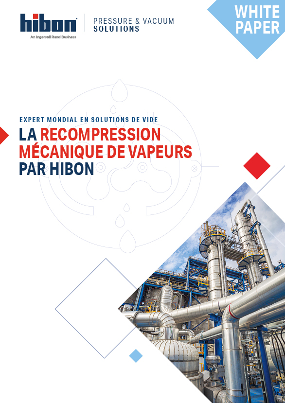 Image de la couverture du livret blanc Hibon sur la recompression mécanique de vapeur