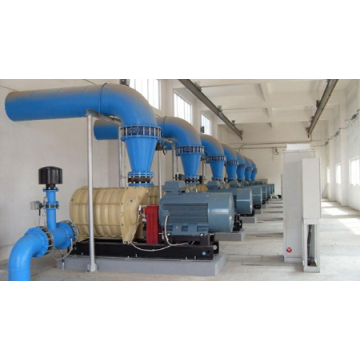 multistage centrifugal blower high performance installation water treatment plant